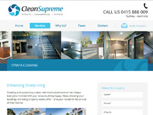 Wordpress website Design company testimonial clean supreme