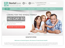 Dentist website design review
