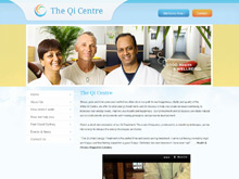 CMS Website design testimonial - qi centre
