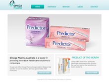 CMS Website Design Australia | Omega Pharma