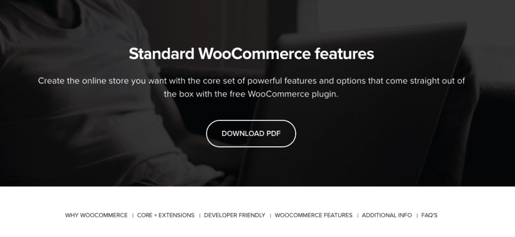 WooCommerce - Features