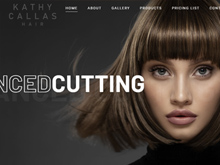 Custom WordPress Design | Kathy Callas Hair